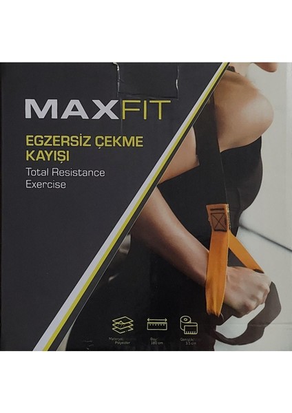 Maxfıt Egzersiz Çekme Kayışı