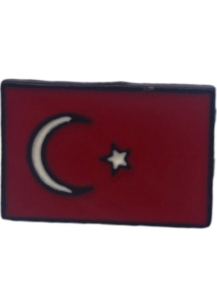 Türk Bayrağı Yaka Iğnesi Rozet