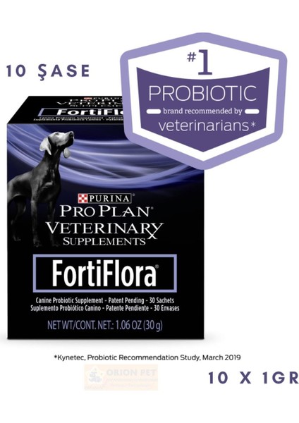 Proplan Fortiflora Köpekler Için Probiyotik Takviyesi 10 Şase (10 X1 gr)