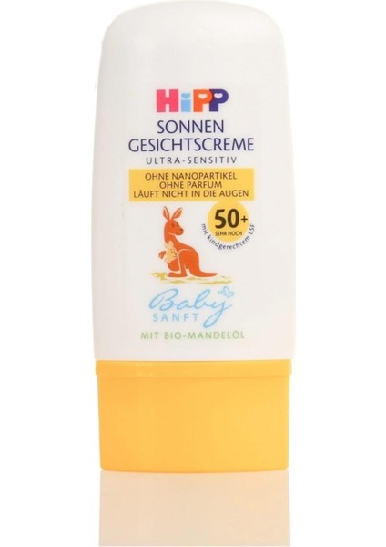 Babysanft Güneş Kremi Yüz Için 30 ml