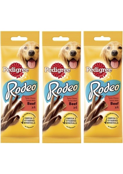 Rodeo Sığırlı Köpek Ödül Maması 70 gr x 3 Adet