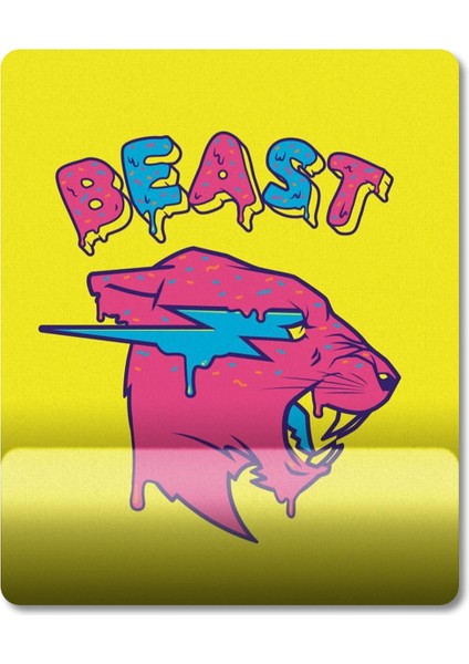 Mr. Beast Bilek Destekli Mousepad Model - 4