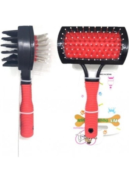 Evcil Hayvan Çift Taraflı Kedi Köpek Fırçası Tarağı fiyatları