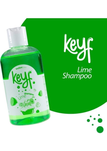 Kedi ve Köpek Şampuanı Limon Aromalı Lime Shampoo