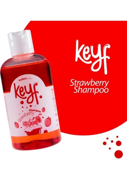 Kedi Köpek Şampuanı Strawberry (Çilek Aromalı) Shampoo