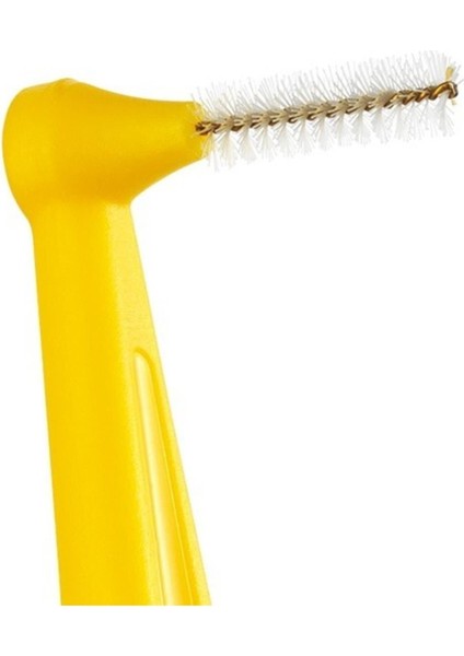 Angle Saplı Arayüz Fırçası Sarı 0,7 Mm 6 Lı