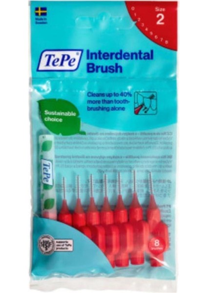 Interdental Brush Arayüz Fırçaları 0.5 Mm