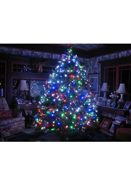 LED Fişli Rgb 10 Metre 100 Lü LED Lamba Yılbaşı Çam Ağacı Süsü Renkli Işık Pirinç 10 Metre fırsatları
