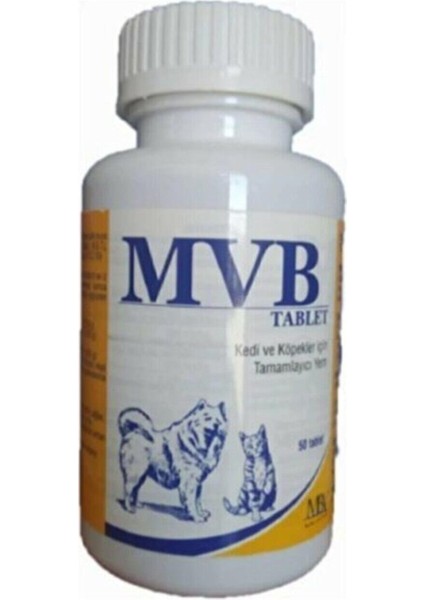 Kedi Köpek Vitamin Mineral 50 Tablet