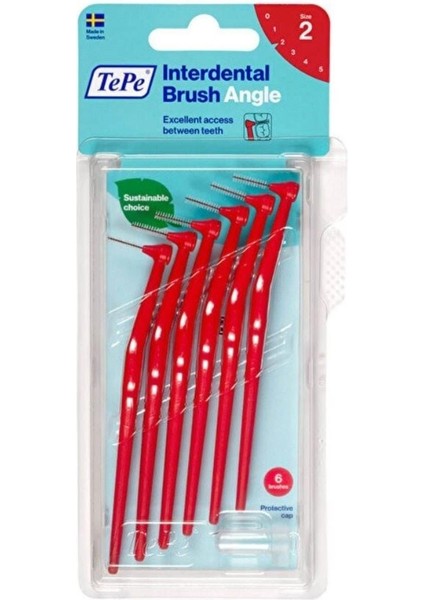 Angle Arayüz Fırçası Kırmızı 0.5mm 7317400011530