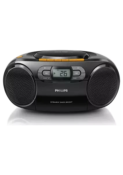 PHİLİPSAZ328/37 Mp3 CD Kaset Radyo Flash Bellek Çalar Müzik Seti