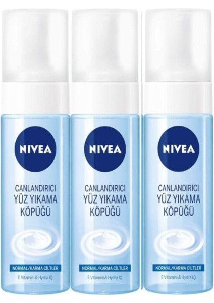 Normal Ciltler Için Yüz Temizleme Köpüğü 150 ml 3 Adet