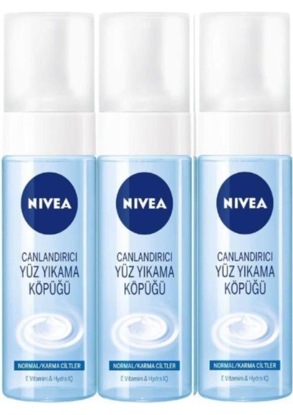 Normal Ciltler Için Yüz Temizleme Köpüğü 150 ml 3 Adet