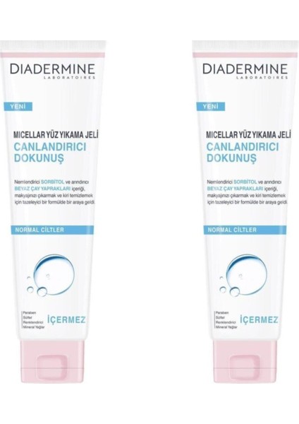 Micellar Yüz Yıkama Jeli Canlandırıcı Dokunuş 150 ml Diadermine