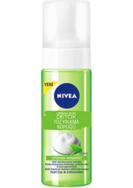 Urban Skin Detox Yüz Yıkama Köpüğü 150ML