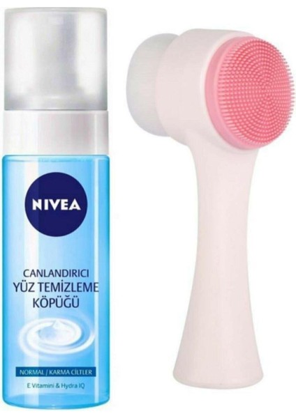 Yüz Yıkama Köpüğü Normal Ciltler 150 ml + Yüz Temizleme Fırçası