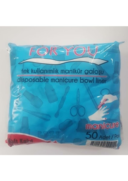 Manikür Galoşu 50 Li