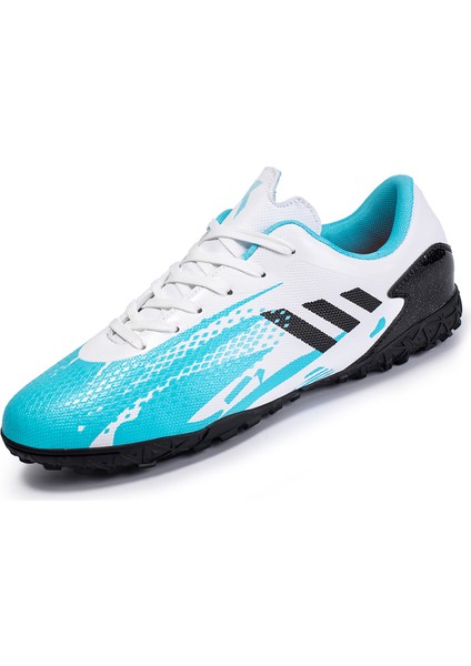 Tf Erkek Krampon Profesyonel Antrenman Ayakkabısı Düşük Top Outdoor Turf Cleats Ayakkabı (Yurt Dışından)