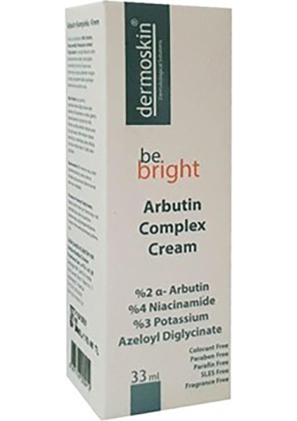 Be Bright Arbutin Kompleks Leke Kremi 33 ml