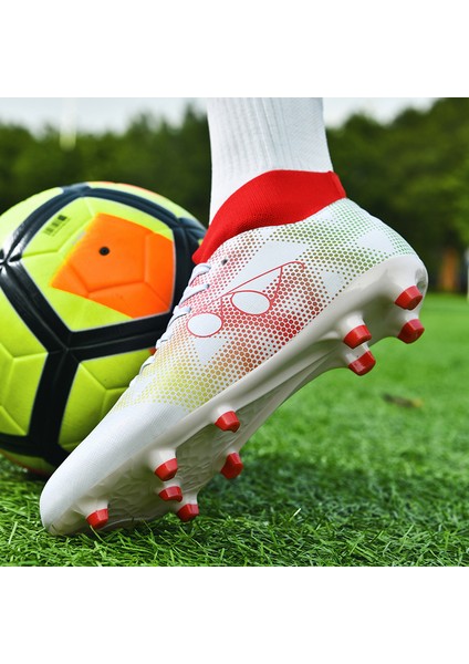 Fg/ag Futbol Ayakkabısı Uzun Çivili Bilek Kramponları Fg Outdoor Çim Krampon (Yurt Dışından) indirimleri