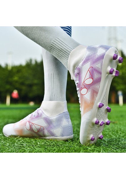 Fg/ag Futbol Ayakkabısı Uzun Çivili Bilek Kramponları Fg Outdoor Çim Krampon (Yurt Dışından) fırsatları