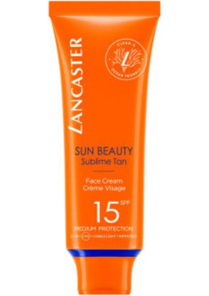 Sun Beauty Face Cream SPF15 50 ml - Yüz Için Güneş Kremi