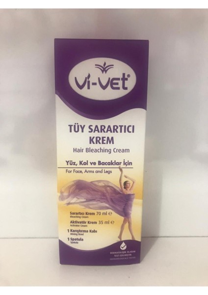 Vi Vet Tüy Sarartıcı Krem