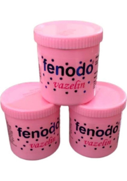 3 Adet Gül Fenodo Vazelin 150 ml 3'lü
