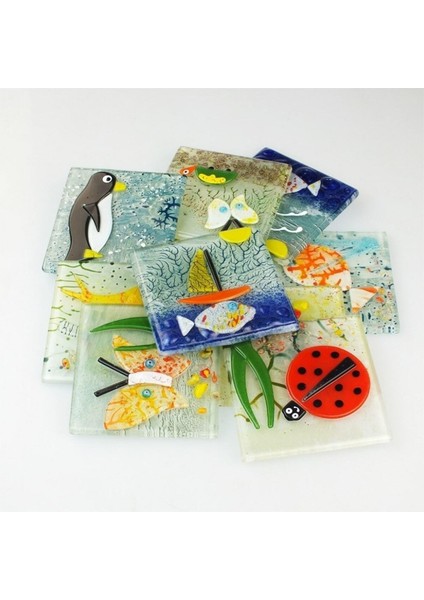 Dekoratif Cam Gider Kapağı, Gider Süsü, 10X10 cm fiyatları