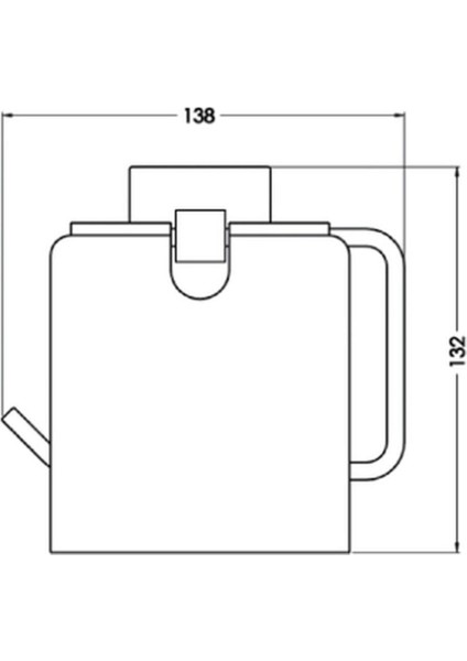 Csk Banyo Csk Kağıtlık Kapalı Krom Aksu 12005 Csk fiyatları