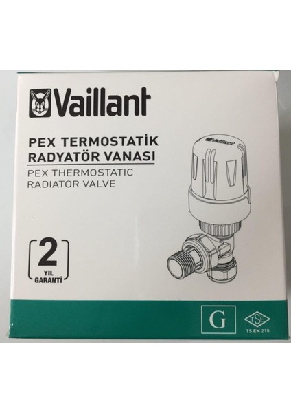 Pex Bağlantılı Köşe Termostatik Vana Pex Termostatik