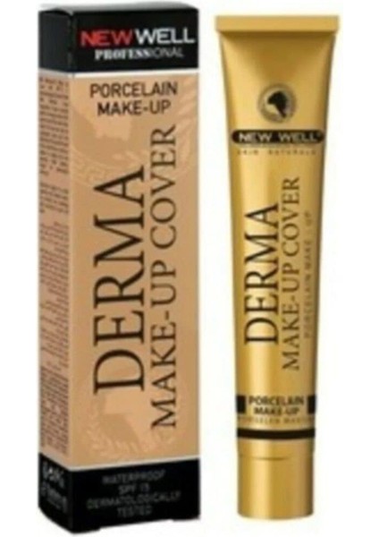 Derma Yoğun Kapatıcı Fondöten 30ML 01 Gold 8680923304816