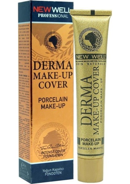 Derma Makeup Cover Yoğun Kapatıcı Fondöten 02 Bronze