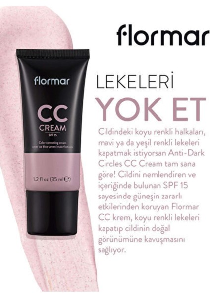 Koyu Halka ve Koyu cc Krem (Pembe) - cc Cream - CC03 - 8690604534722 fiyatları