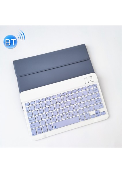Lenovo Tab M10 Hpd Plus 10.3 Inç Için Klavye + Kılıf Mor (Yurt Dışından)