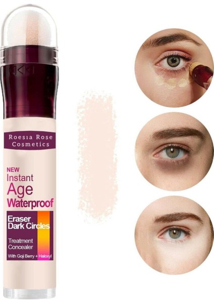 Roesıa Rose Cosmetics Rose Waterproof Göz Altı Kapatıcı Orta Ton 6 Ml