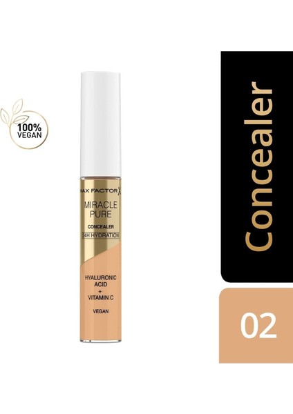 Kapatıcı Miracle Pure Concealer No:2
