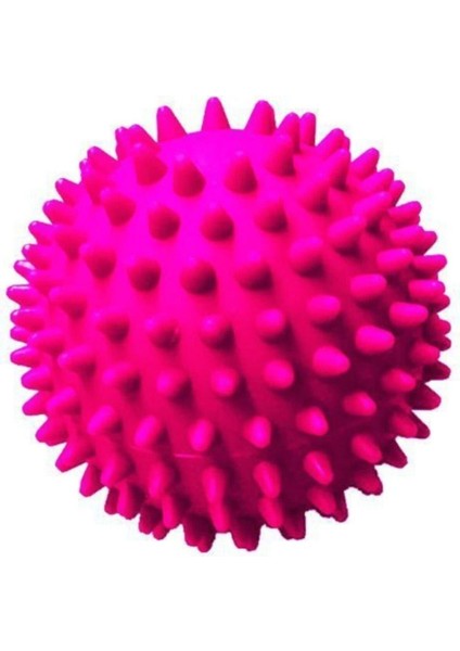 Dikenli Duyu El Ayak Vücut Egzersiz Masaj Topu Pembe
