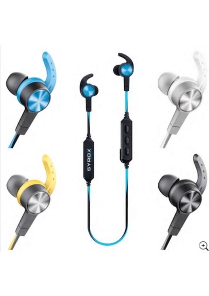 E-S 32 SPORCU BLUETOOTH KULAKLIK MAVİ