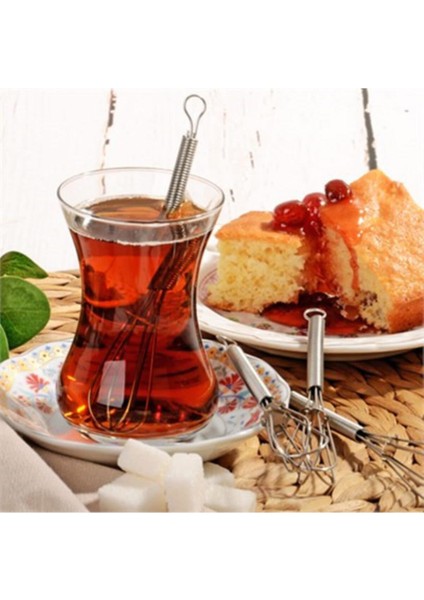 Çırpıcı Karıştrıcı Tel Şeklinde Mini Çay Kaşığı Tel Kaşık 2ADET modelleri