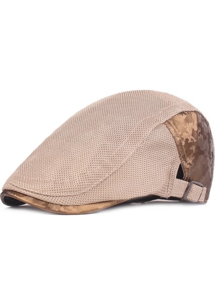 File Kumaş Bere Yaz Nefes Alabilen Ördek Dil Şapkası (Yurt Dışından)