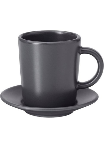 Dınera Espresso Fincanı, Koyu Gri