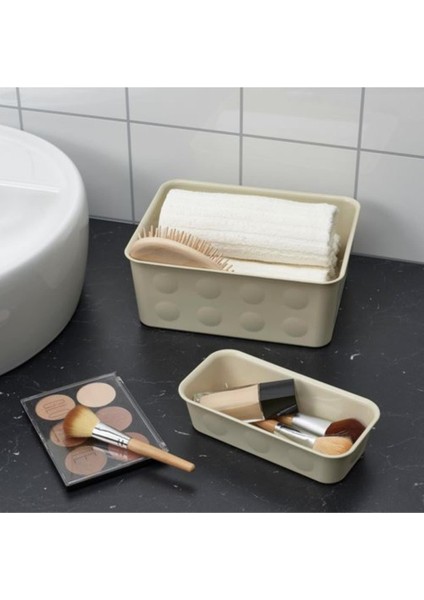 Ikea Nojig 15 x 20 x 5 cm Kutu Bej 504.681.04 fiyatları