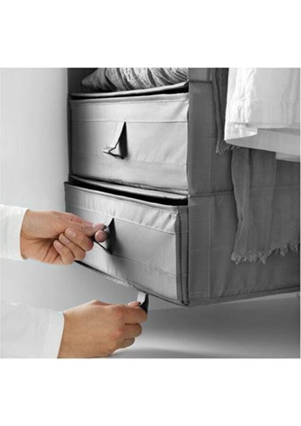 Ikea Skubb Bölmeli Düzenleyici, Koyu Gri