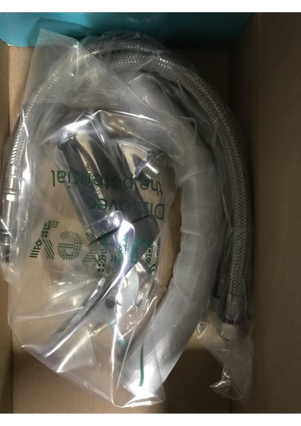Mix Kuğu Banyo Lavabo Bataryası 40 mm Aç-Kapa Çift Girişli