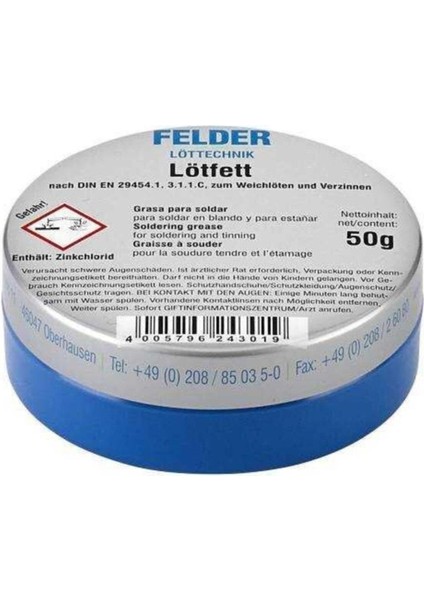 Lötfett Lehim Pastası 50GR