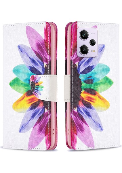 Lr Joyful Xiaomi Redmi A1 Için Plus 4g Pu Deri Desen Baskı Cüzdan Kılıfı Cüzdan Stili Flip Stand Manyetik Toka Koruyucu Telefon Kapağı Kayışlı (Yurt Dışından)