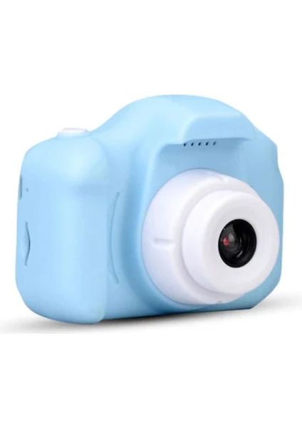 Blue Inter Mini 1080P Çocuklar Için Dijital Fotoğraf Makinesi