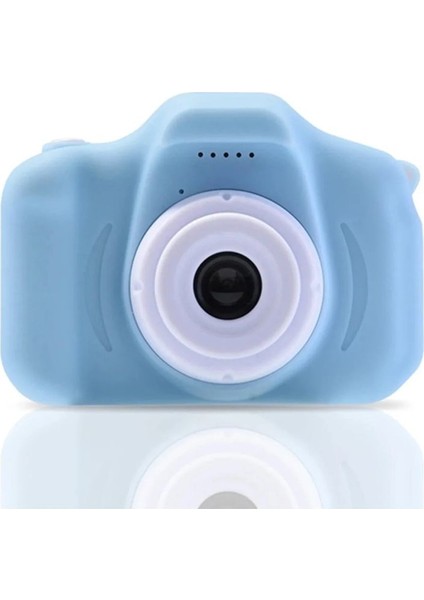 Blue Inter Mini 1080P Çocuklar Için Dijital Fotoğraf Makinesi