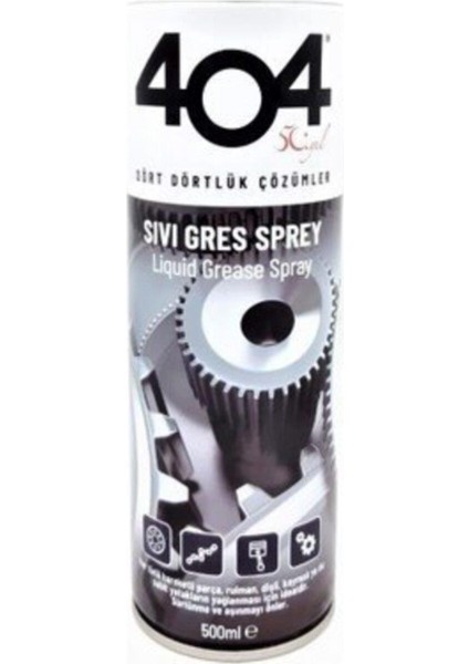 Kimya 404 Sıvı Gres Sprey 500 ml